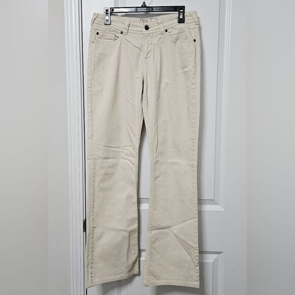 Anthropologie Bica Cheia Jeans Women's 29 (31x31) Off White/Creme Mid-Rise GUC - Picture 1 of 8